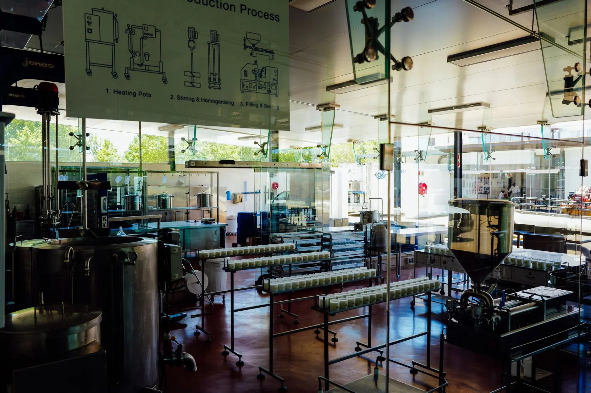 Modern automated manufacturing facility in Turkey with precision production line
