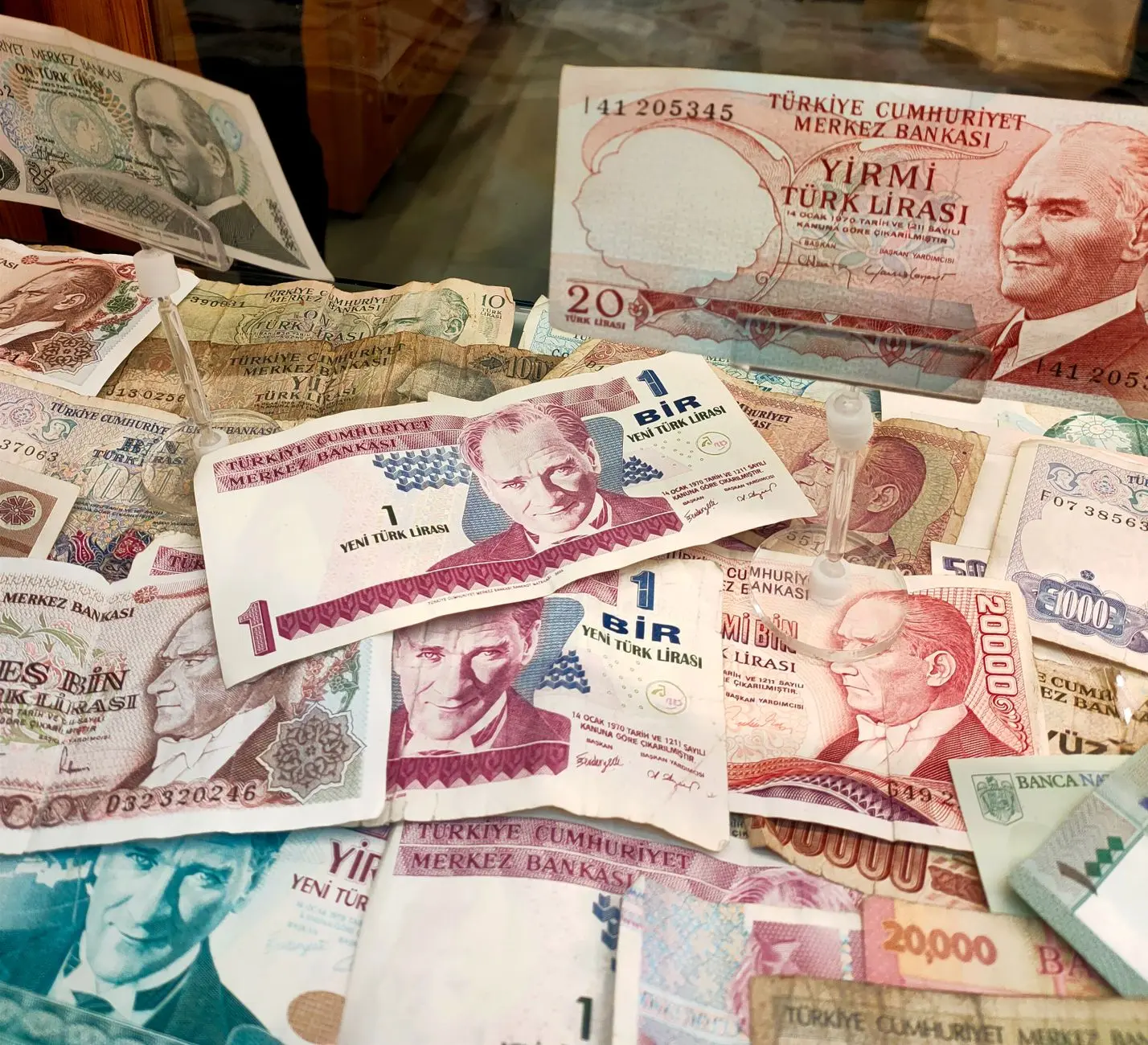 Financial and economic investment concept representing Turkish monetary policy and trade