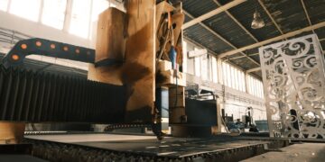 Industrial manufacturing facility showcasing Turkish production and global trade operations.