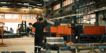 Modern automated production line inside a Turkish manufacturing facility