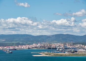 Industrial cargo port and manufacturing facility representing the Turkey sourcing landscape.